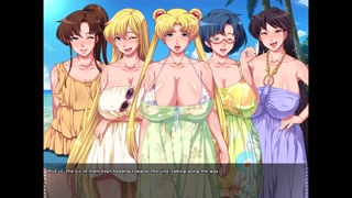 Aheahe Moon R – Return of the Married Sailor Sluts CH 7: The desert island