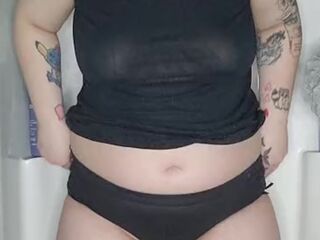 Shower disrobe tease and pissing myself