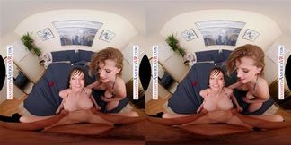 Celebrate America with a naughty threesome and the gorgeous Lexi Luna & Octavia Red