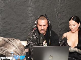 Willow Harper & Teddy Tarantino, Porn ASMR Reaction, Cum Explosion ! Group-sex ! & PISSING