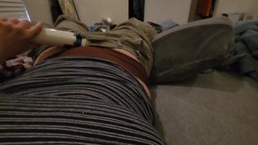 POV Milf Hitachi orgasm