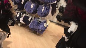 Bras in Locker Room, squirt Milk