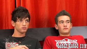 Juicy twink bottom stuffed with big bare cock