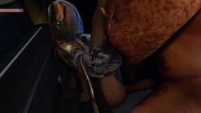 Shenhee Seduce the Big Cock Commander - 3D Animation