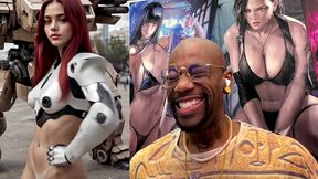 tight bald tan line pussy teen girl wearing armor needs to get dicked down, ai generated