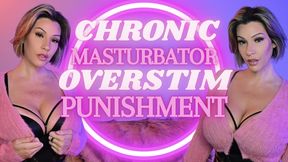 Chronic Masturbator Overstim Punishment