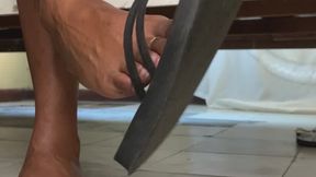 You can resist the pull of my dangles, you just want to lick my toes and feet | JOI