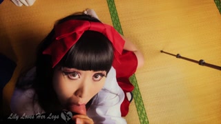 Uncensored Japanese Mikosan Tabi Sock Sockjob Footjob Foot Fetish Blowjob