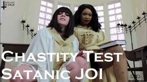 Chastity Test Satanic JOI with Cupcake Sinclair WMV