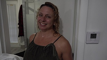 Step Mom Comes Home Soaking Wet! - Cock Ninja - Goddess Brianna Beach