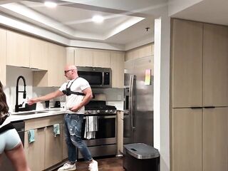 I've no choice but to screw Nicole Doshi in each aperture and position possible when I go to check the drain in her abode