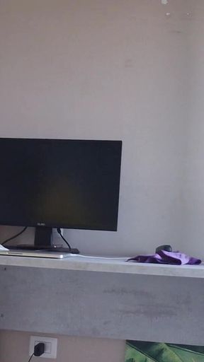 Cleaning the Table Without Underwear