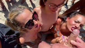 mon bukkake geant a la baie des cochons avec ava moore est enfin dispo. une ...