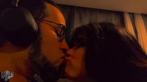 post-burlesque passion fuck: dress up tease, sloppy blowjob, rough doggy, pillow missionary orgasm & condom creampie - selena vega real amateur