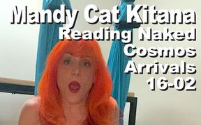 Mandy Cat Kitana reading naked the cosmos arrivals  PXPC1162