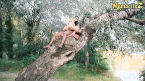 ”Interracial Public Sex in the Park ft. Ms. DiCaprio!”