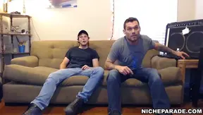 Busted Mid-Jerkoff: Clumsy Straight Dude Gets Caught Solo on the Couch – Raw Amateurs 18+