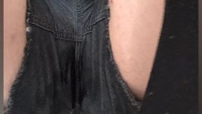 Grey Shorts Wetting After Drinking