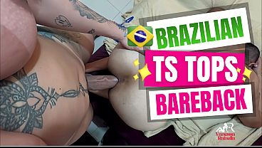 Todo mundo me v&ecirc_ passiva. HOJE NĀO! | Brazilian TS Tops Bareback [Preview]]