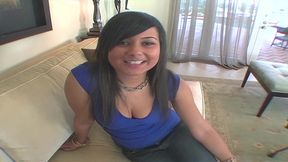 samira is a lot of fun to be with because, not only is she a cute brunette with big...