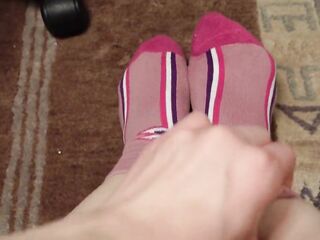 Masturbation From Female POV with Unshaved Cunt