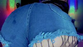 Denim Ass Worship With With Humiliation