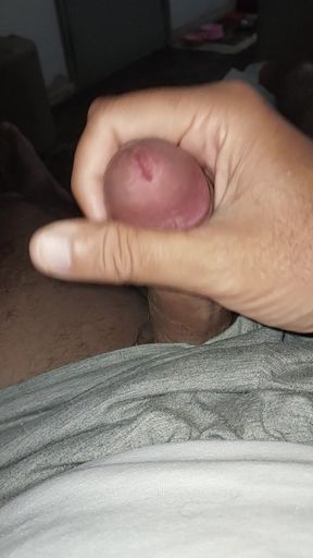 Ladysilva Masturbating My Cock Before Night Very Horny