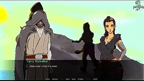 Rey Tempts Her Trainer With Sinful Blowjob & Tease In Hot Star Wars Hentai Anime