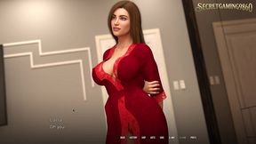 in-security part 04 by ntr bakery - busty wife gives greatest blowjob - 3d porn game