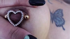 Wet and feral playdildo fun