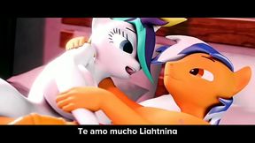 Mlp mientras el hijo esta en la escuela los padres se divierten