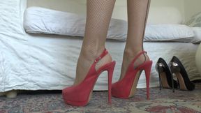 Which High Heels Should I Wear Today? Advise Me, JOI! Lady Victoria Valente
