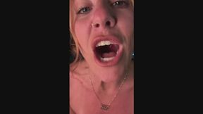 juicy burps in your face POV