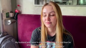- Her Husband Is Now A Cuckold. Picked Up A Married Beauty And Fucked Her Right On The Train
