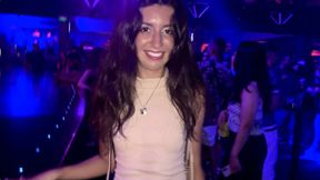 Weirdo took it like a pro, all her holes ravaged in nightclub bathroom bash