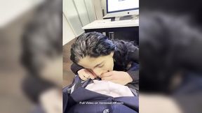 Dirty Boardroom Boasty - Corporate Coworker Cock&#x1F32D; Sucking - Vanda Vixen