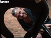 Chubby daddy allows you to worship his fat ass while he farts and jerks uncut cock PREVIEW