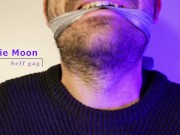 Self GAGGED & Handcuffed