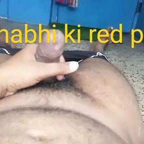 Bhabhi ki red pantis ko utar kar lunga