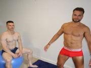 Physiological Sexual Arousal Pre Porn Shoot Ripped Australians WorkOut