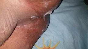 Ass eating  cucumber n gaps  rosebuds