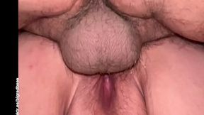 Close shot of Plus Size Beauty Getting Deeply Fucked and Squirting Hard