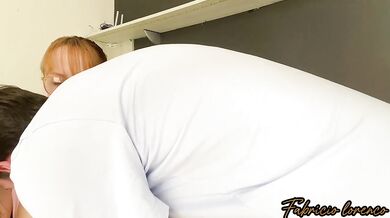 Amiga da faculdade foi estudar em casa , mas acabei comendo a safada!