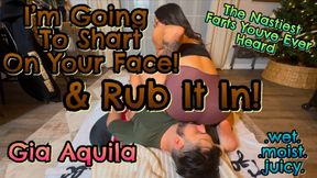 Gia's First Attempt At Ruining her Pants on Slaves Face! - Classic - Gia Aquila