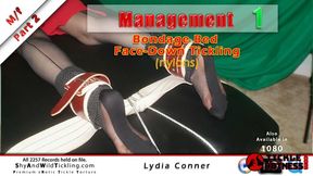 Management - Lydia Conner - Part 2: Bondage Bed Tickling (face-down)