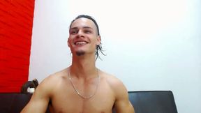 Fit Atheletic Stud  Shoots Huge Load