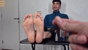 Magic Control my Jock Teacher to worship his sweated Feet and Sniff his loud Farts and at classroom SFX