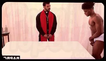 Baptist Priest Brock Johnson's Forbidden Ritual with Israel Angel