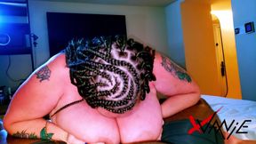 Horny Cougar From Canada Get Passed Around by Two Studs in Jamaica