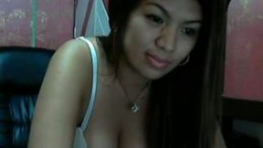 Sexy Asian cutie was far from being shy while masturbating herself